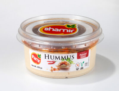 Hummus Abu-Gosh with Sauce Piquant  250G