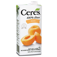 Ceres 100% Fruit Juice Peach 1L
