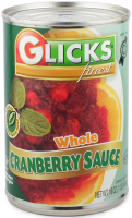 Glicks Cranberry Sauce Whole 454G