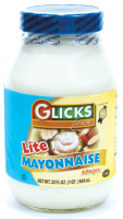 Glicks Mayonnaise Light Quarts 737g