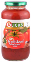 Glicks Traditional Marinara Sauce  737G