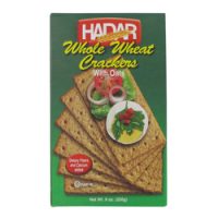 Hadar Whole Wheat Oat Cracker Green 250G