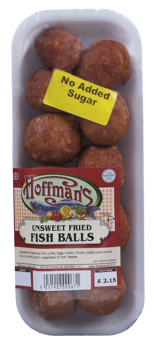 Unsweet Fried Fish Balls 150G