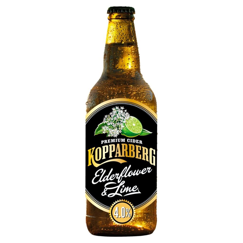 Kopparberg Strawberry & Lime Cider 500ml 15 Bottles Kopparberg Kosher food direct to your door